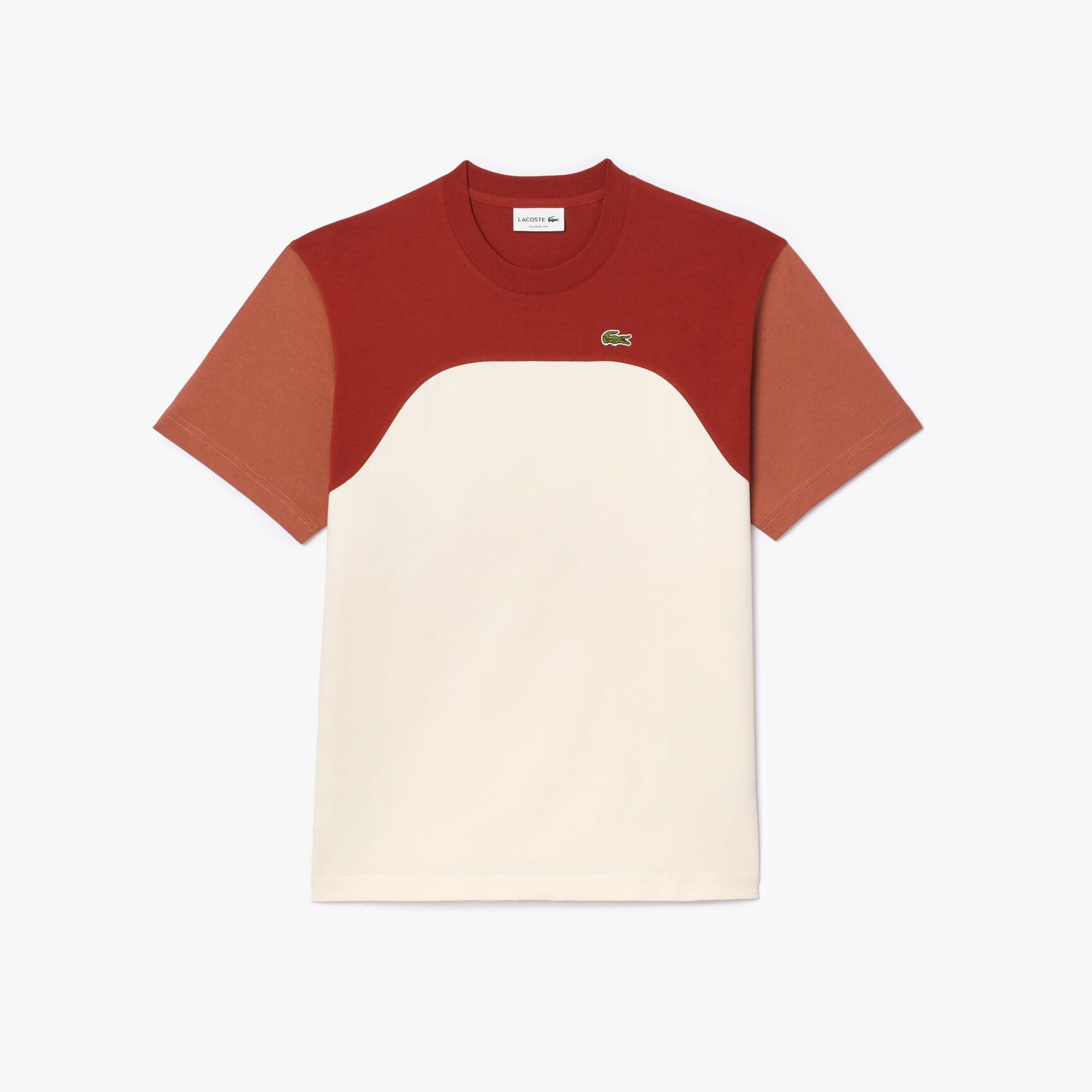 Cotton Jersey Colour-Block T-shirt Cotton Jersey Colour-Block T-shirt - TH9551-00-HBI