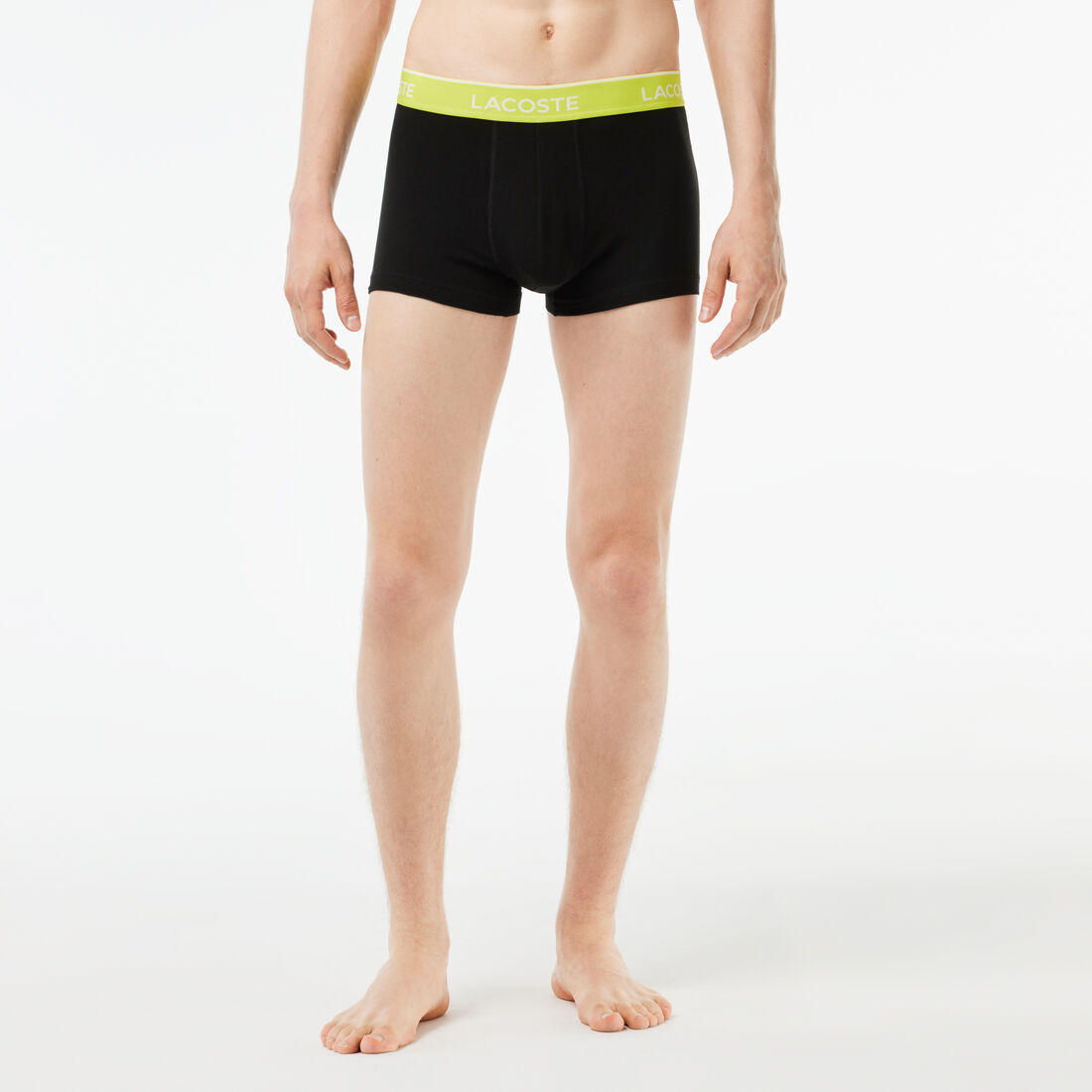 مجموعة من 3 سراويل داخلية كاجوال باللون الكحلي مع حزام خصر متباين Pack Of 3 Navy Casual Trunks With Contrasting Waistband - 5H3401-00-IZ4