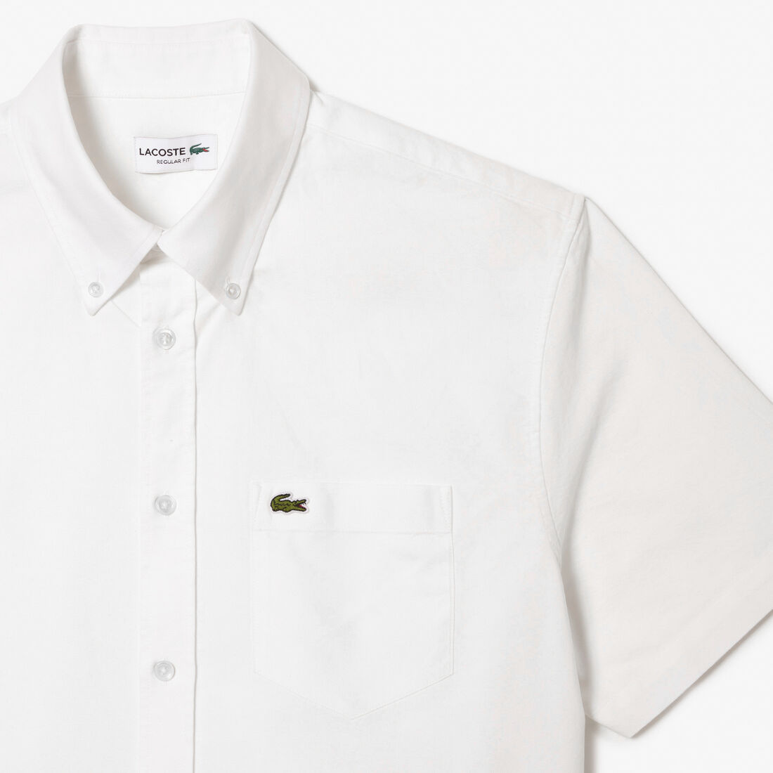 قميص أكسفورد بقصّة عادية وأكمام قصيرة Regular Fit Short Sleeved Oxford Shirt - CH1917-00-001