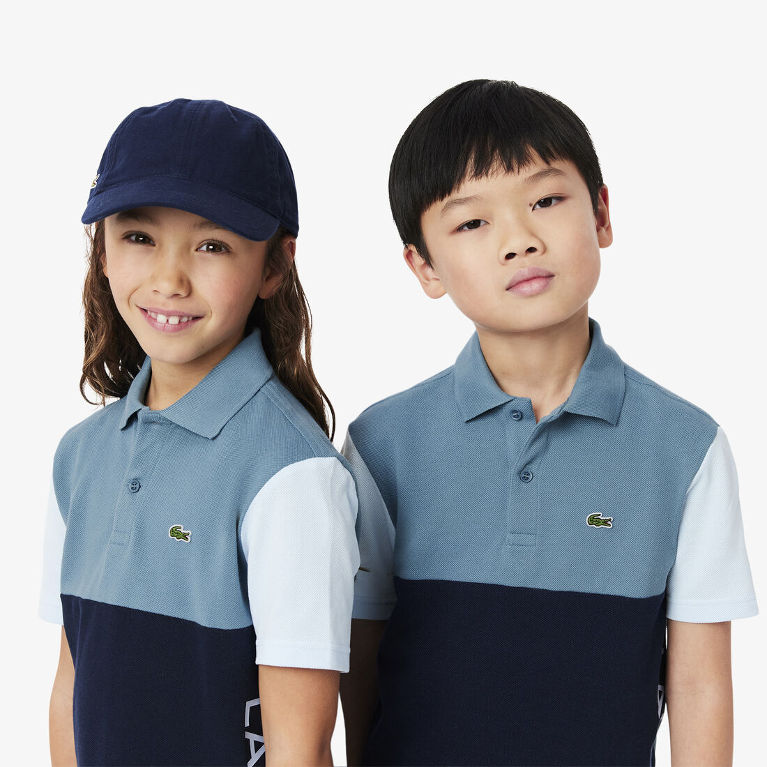 قميص بولو بيتي بيكيه ذو كتلة ملونة Colour-Block Petit Pique Polo Shirt - PJ8427-00-HJI