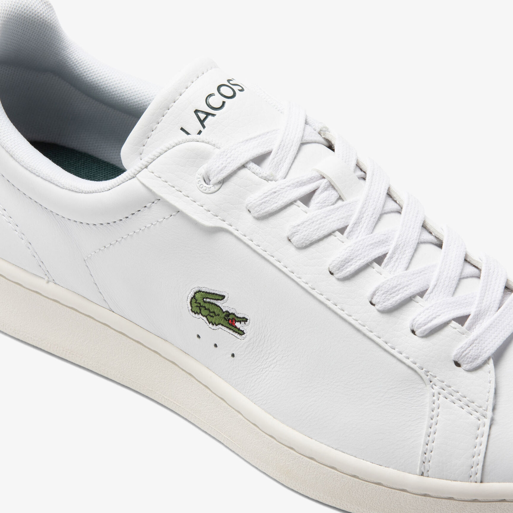 Men's Lacoste Carnaby Pro Leather Premium Trainers - 45SMA0112-1R5