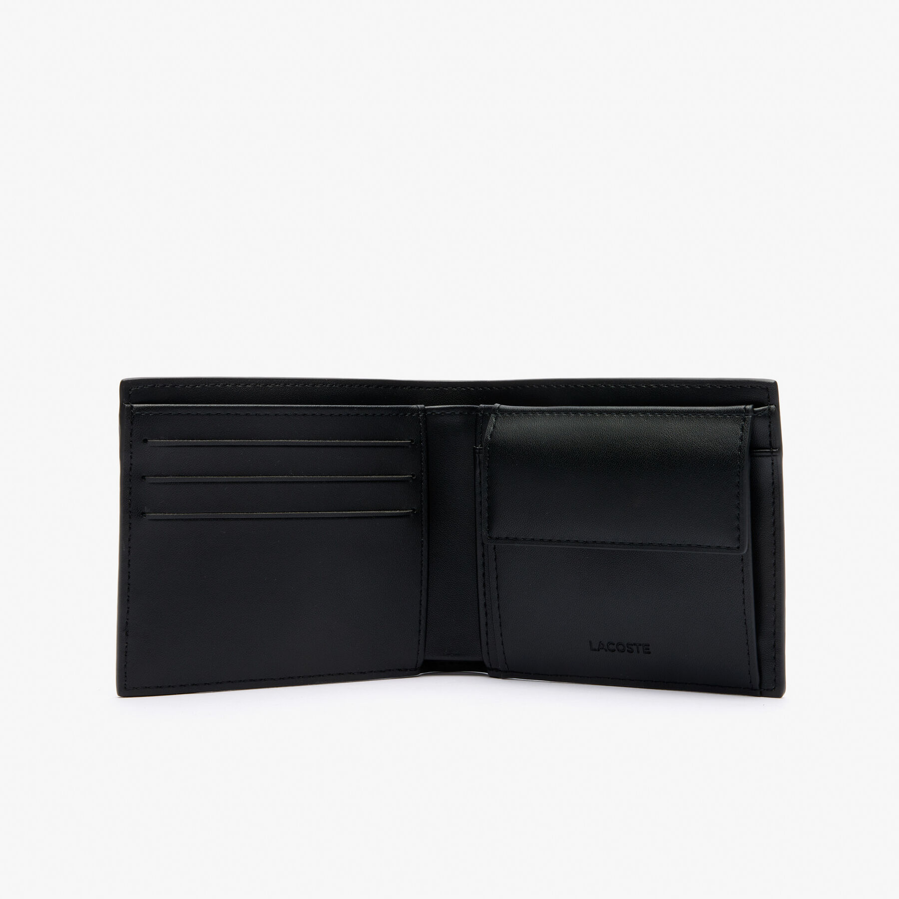 محفظة نقود متوسطة الحجم من الجلد بنقشة المونوغرام Medium Nomogramme Leather Billfold - NH4400MR-000