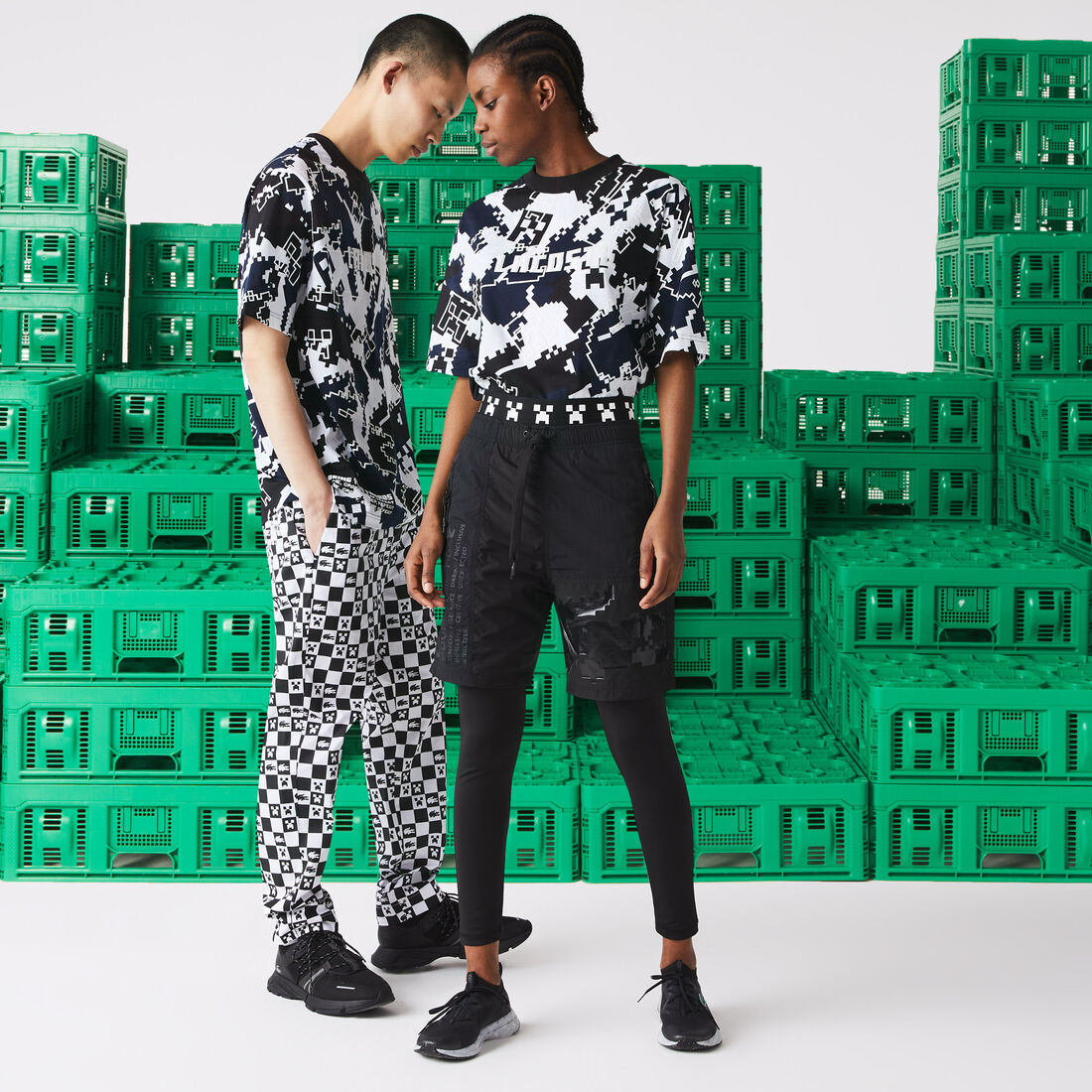 Unisex Lacoste x Minecraft Organic Jersey T-shirt