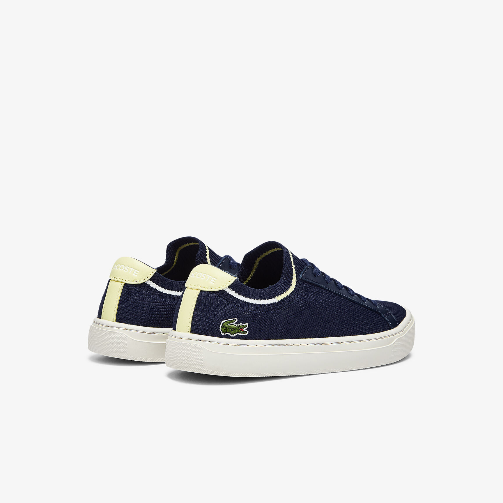 Women's La Piquée Textile Contrast Heel Tab Sneakers Women's La Piquée Textile Contrast Heel Tab Sneakers