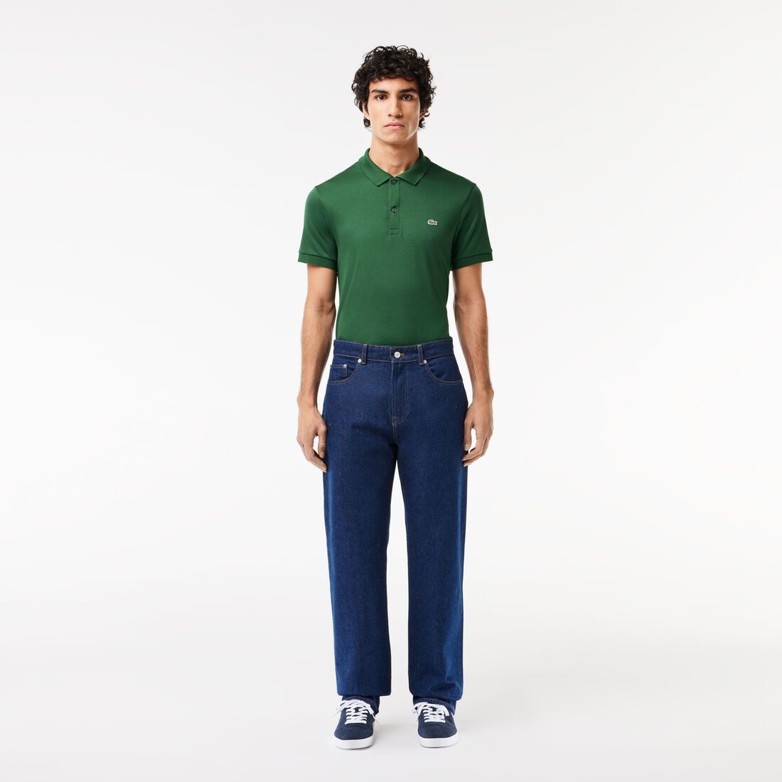 5 Pocket Straight Cut Indigo Jeans - HH2321-00-ML4