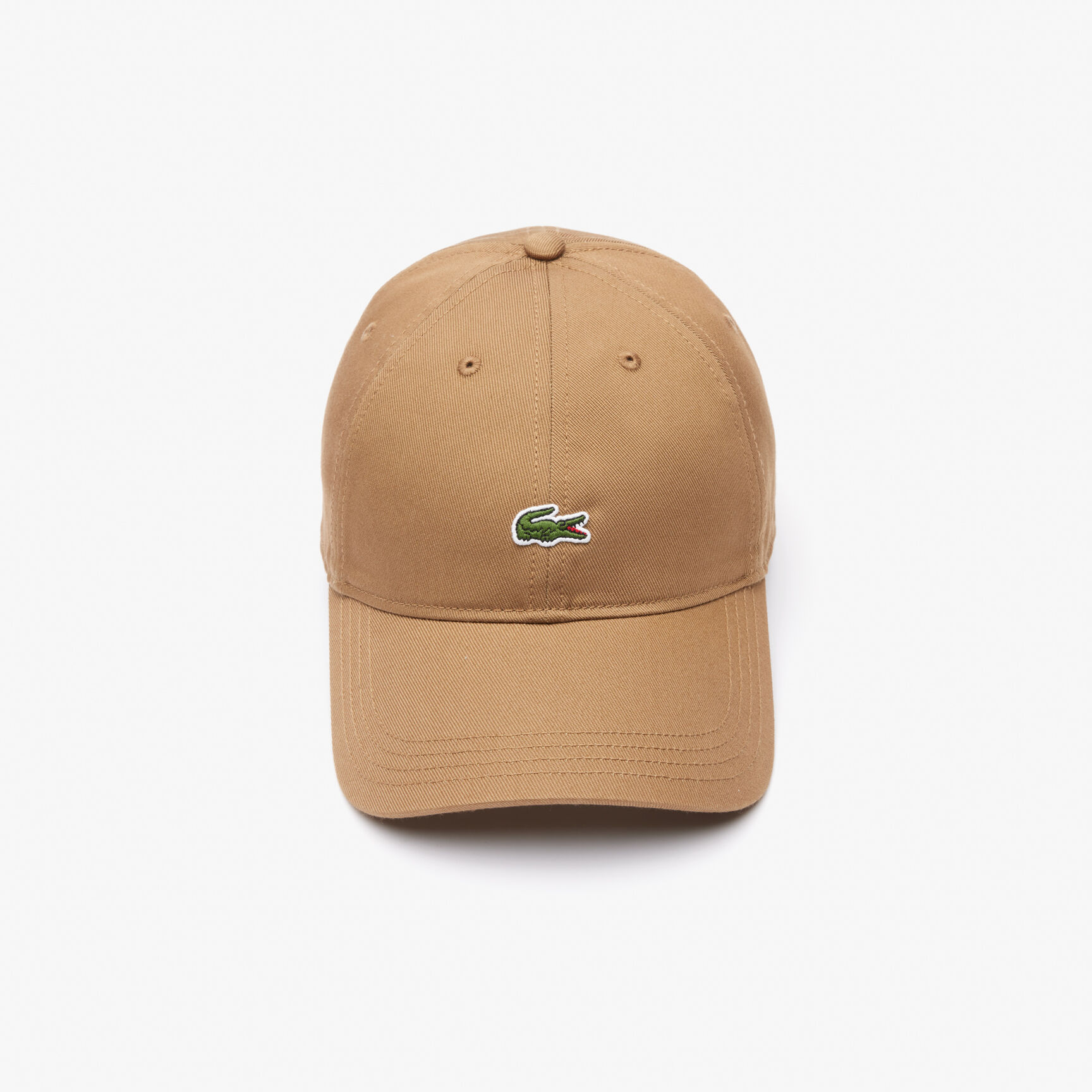 قبعة قطنية مائلة Unisex Lacoste Organic Cotton Twill Cap - RK0491-00-SIX