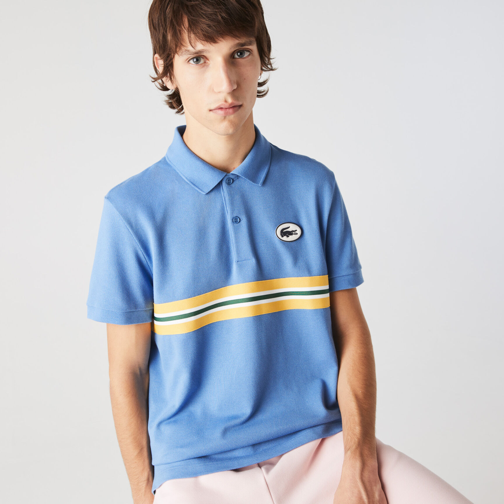 Men’s Lacoste Heritage Regular Fit Badge Cotton Piqué Polo Shirt Men’s Lacoste Heritage Regular Fit Badge Cotton Piqué Polo Shirt