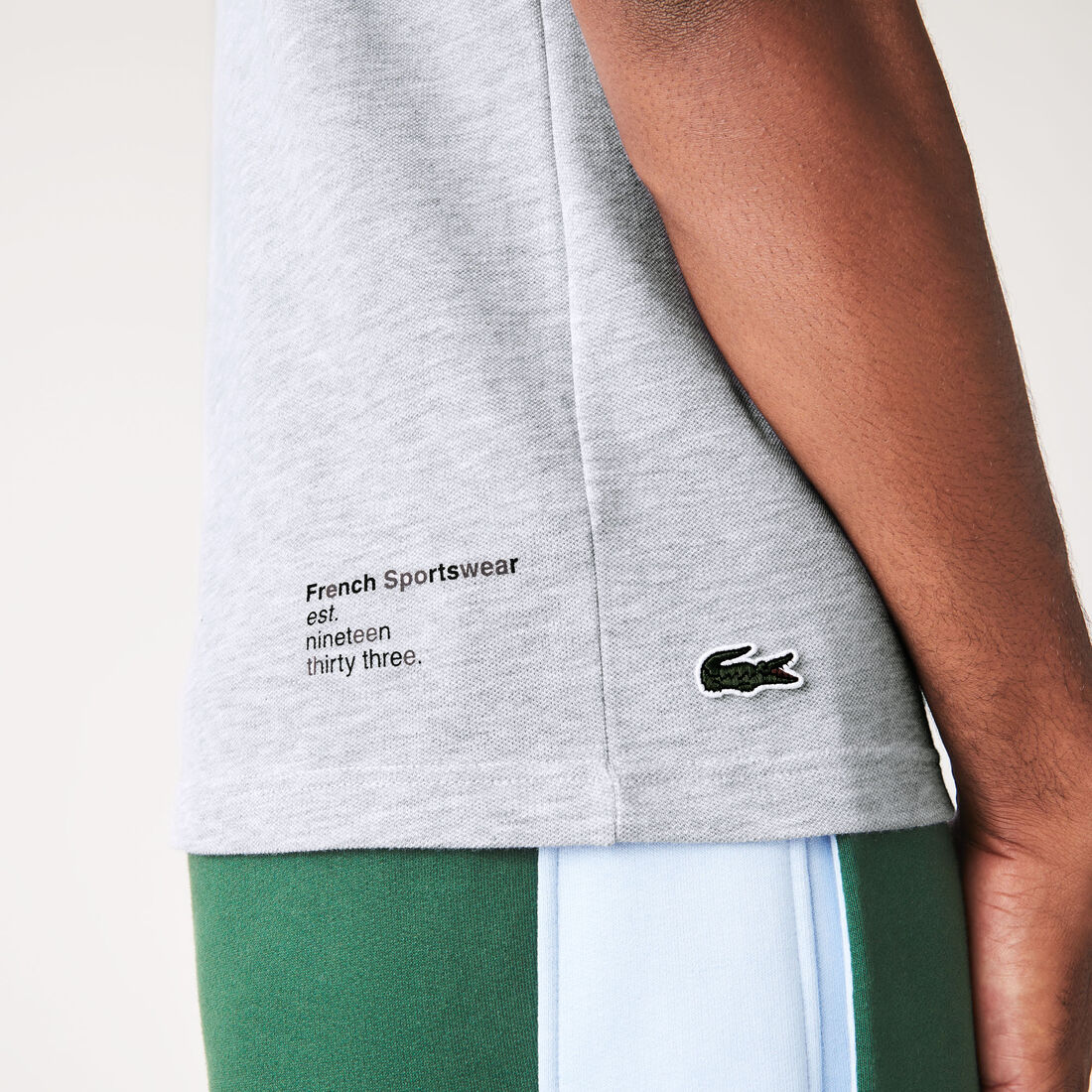 تيشيرت بولو لاكوست بيكيه ميني مطاطي بشعار الماركة للرجال تيشيرت بولو لاكوست بيكيه ميني مطاطي بشعار الماركة للرجال