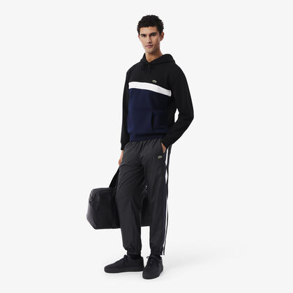 lacoste colour block sweatpants