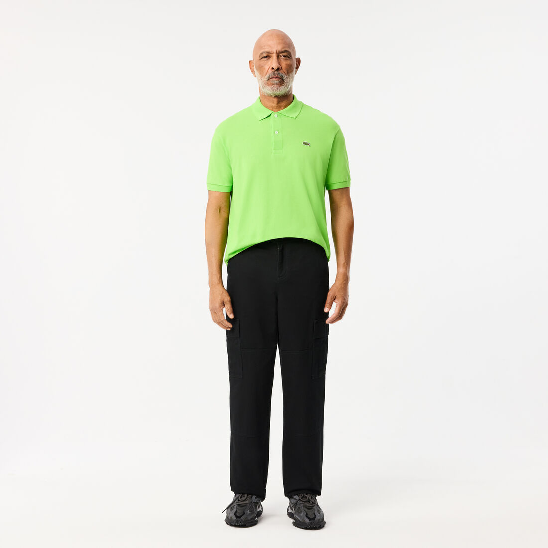 Straight Cut Cotton Cargo Pants - HH5945-00-031