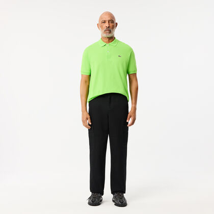 سروال قطني بقصّة مستقيمة