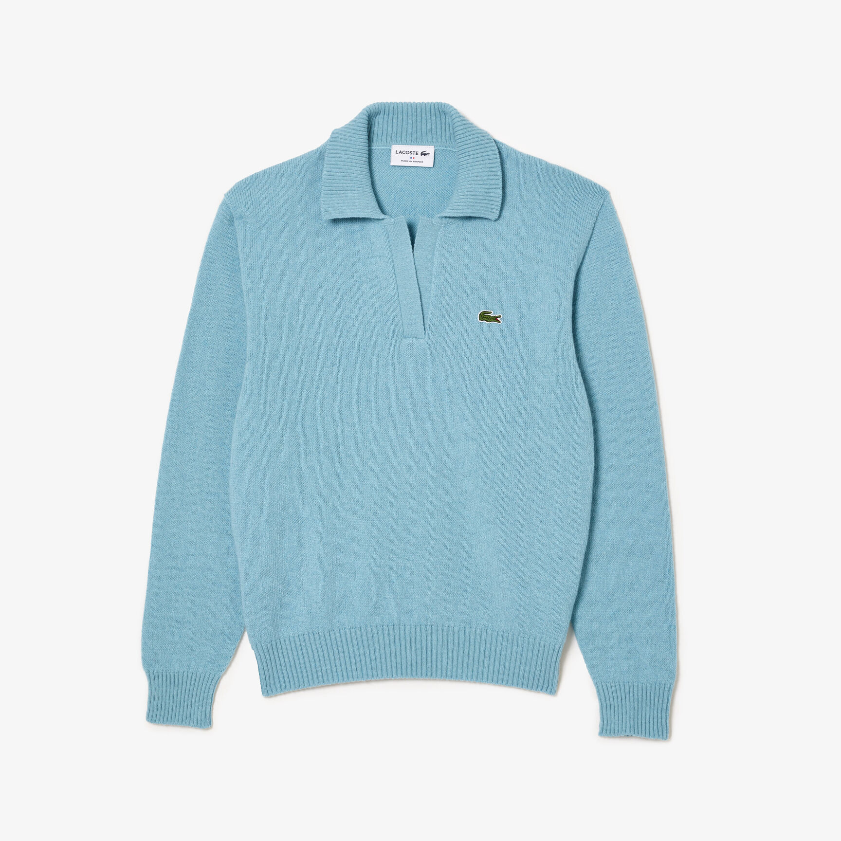 French Made Seamless Cashmere Polo Neck Sweater - AF2122-00-SIZ