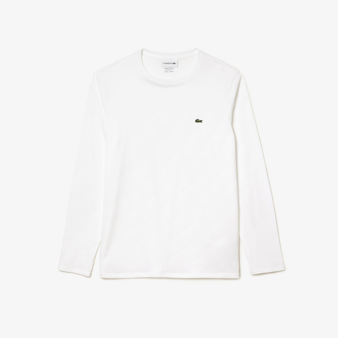 تيشيرت قطن جيرسيه بيما بفتحة رقبة مستديرة للرجال Men's Crew Neck Pima Cotton Jersey T-shirt - TH6712-00-001