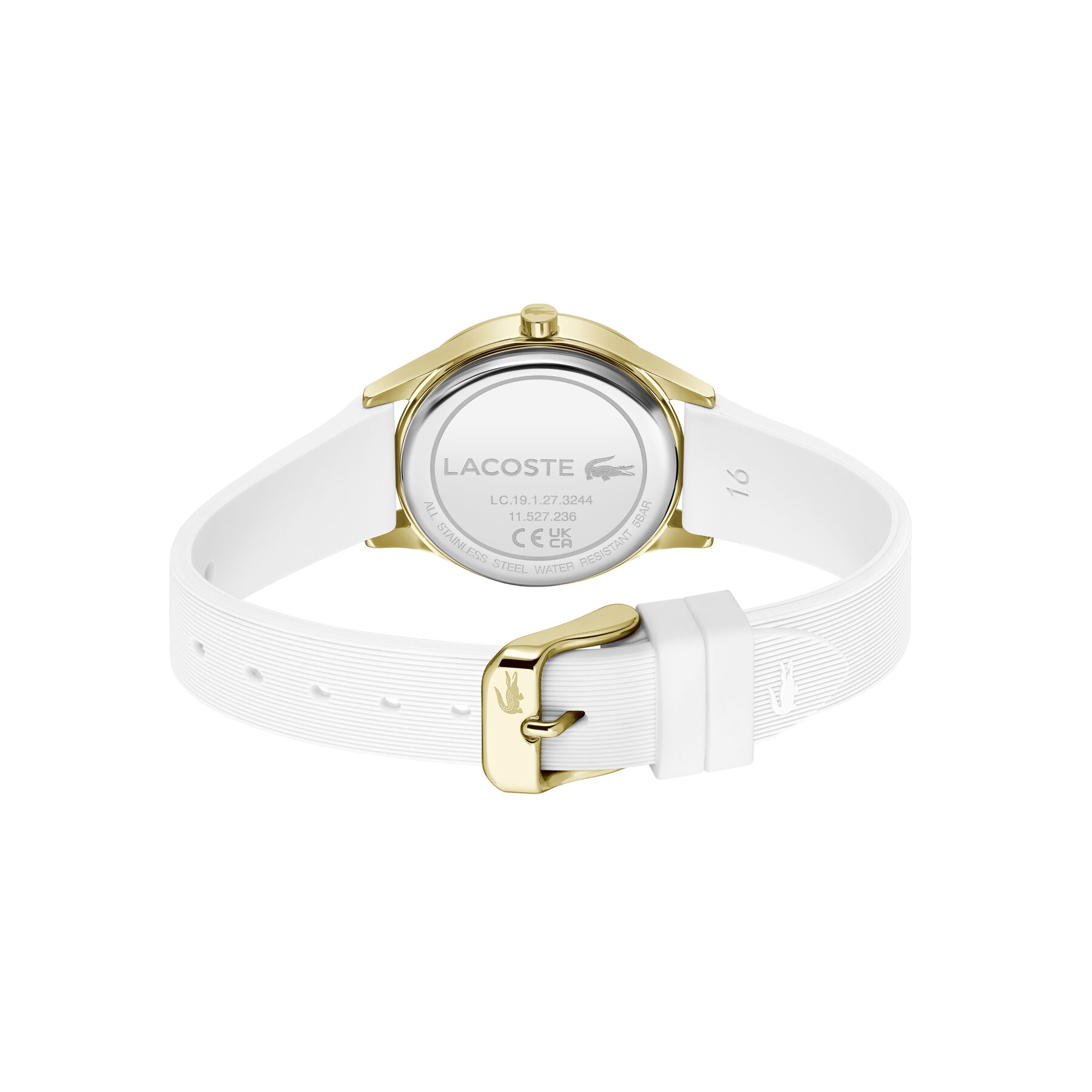 Crocodelle White Silicone Watch - 2001480-WHT