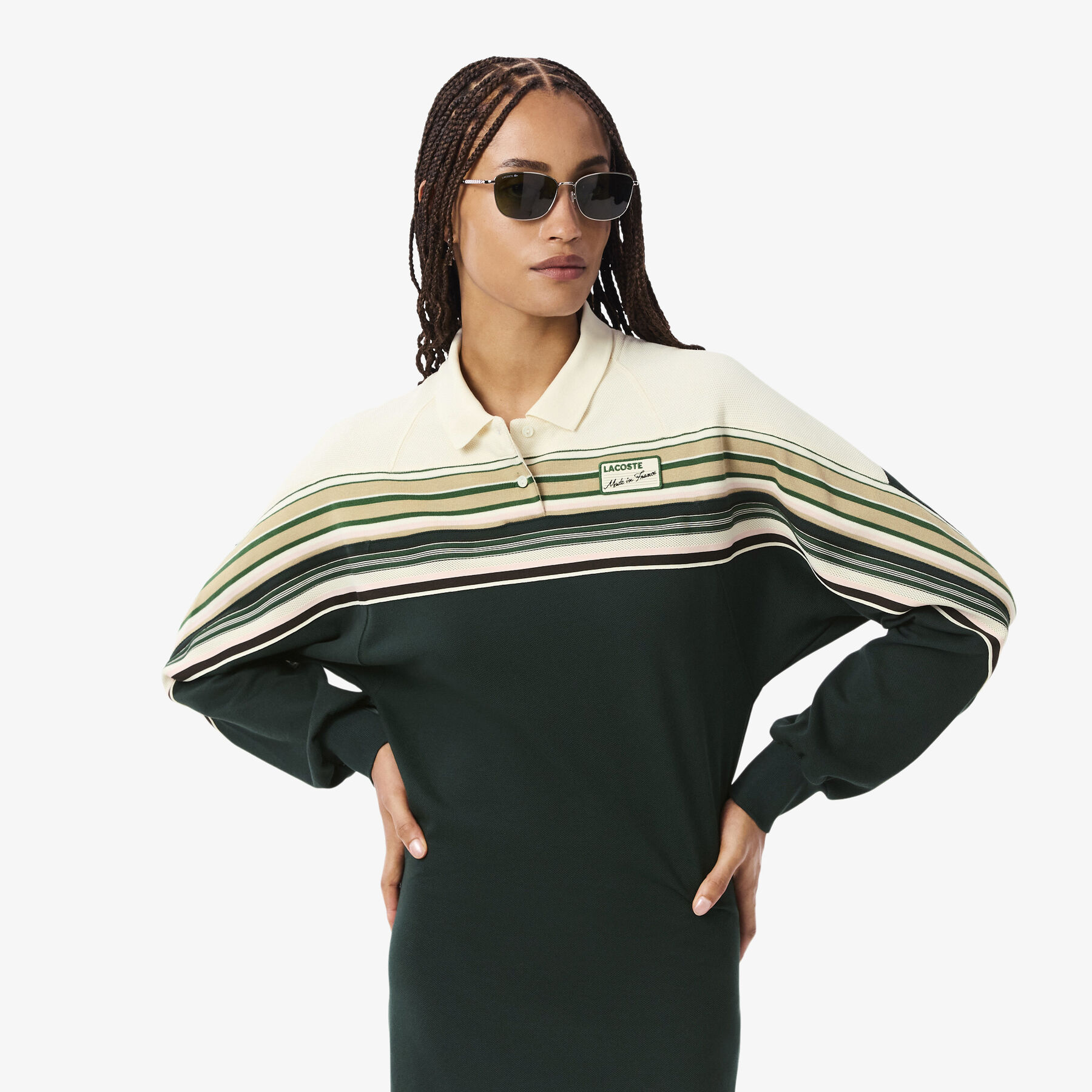Slim Fit French Made Pique Dress lacoste slim fit french made pique dress