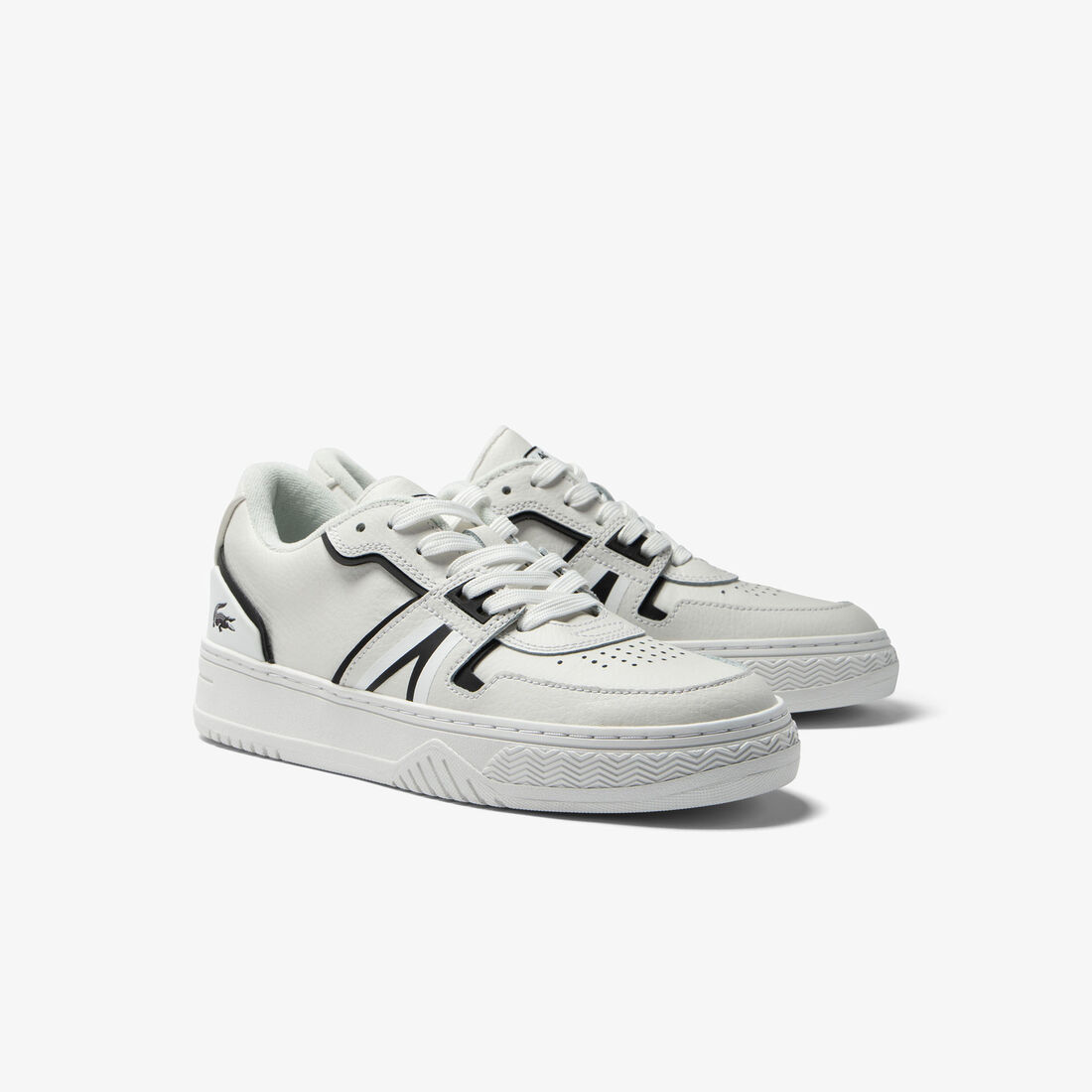 سنيكرز لاكوست L001 جلد للنساء Women's Lacoste L001 Leather Trainers - 45SFA0087-147
