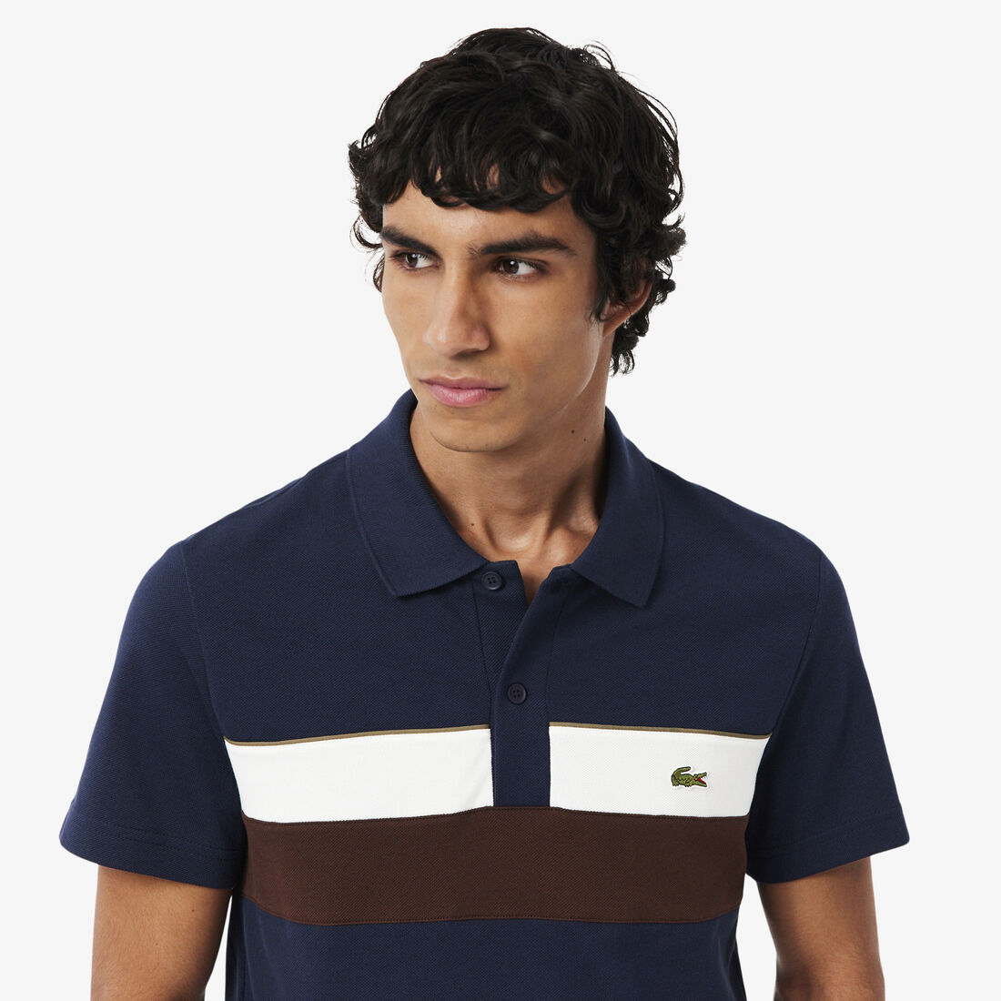 Regular Fit Colour-Block Petit Pique Polo Shirt Regular Fit Colour-Block Petit Pique Polo Shirt - PH5918-00-6WZ