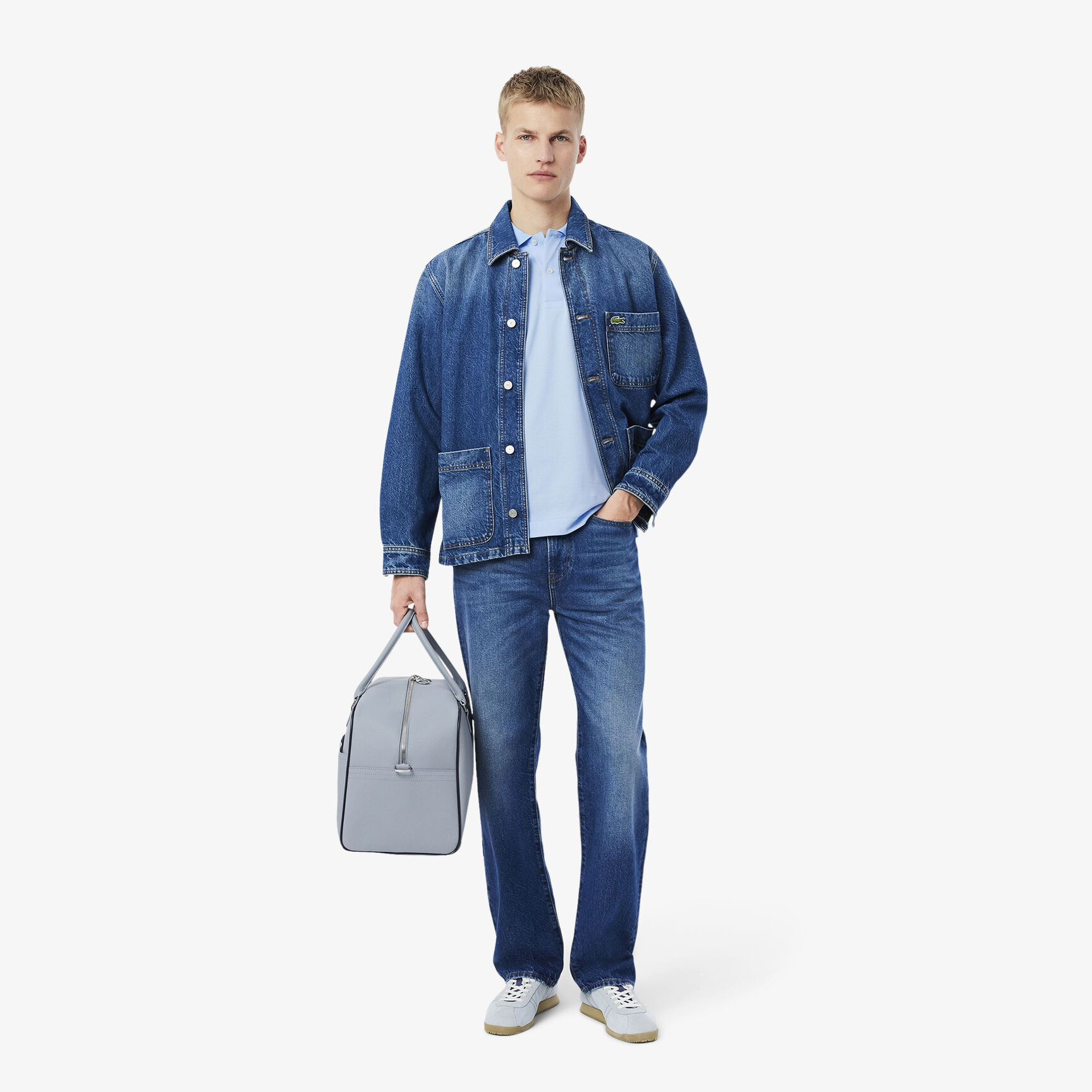 Classic Fit Pocket Accent L.12.12 Polo Shirt Classic Fit Pocket Accent L.12.12 Polo Shirt - PH9838-00-FV2