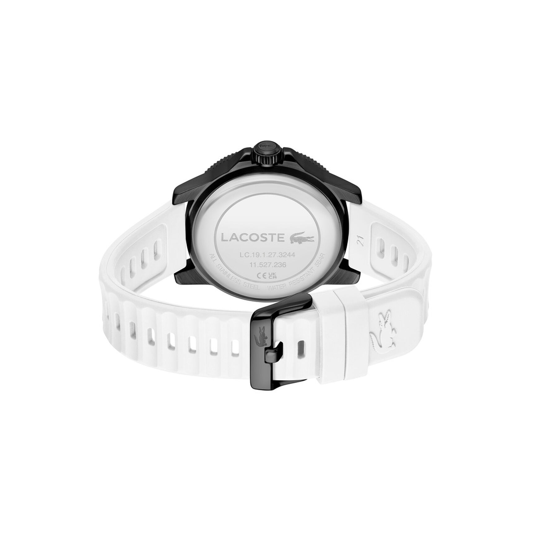 ساعة لاكوست هاي كي للرجال Men Non-metal Watch - 2011359-WHT