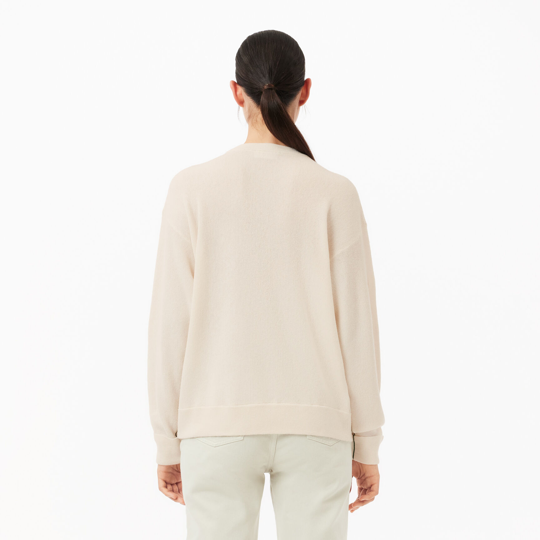 سترة صوفية برقبة دائرية Wool Crew Neck Sweater - AF9551-00-70V