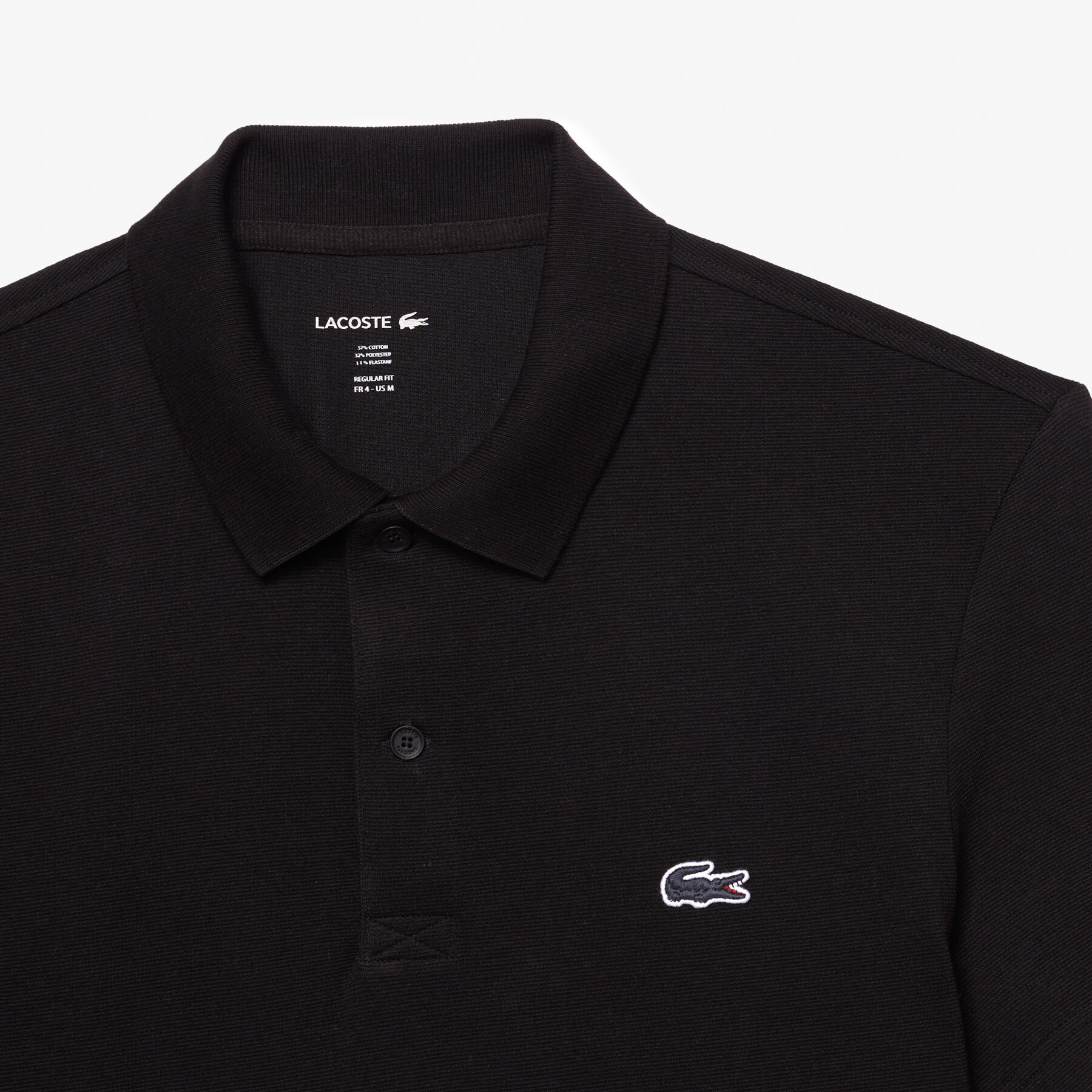 Regular Fit Cotton Blend Polo Shirt lacoste regular fit cotton blend polo shirt