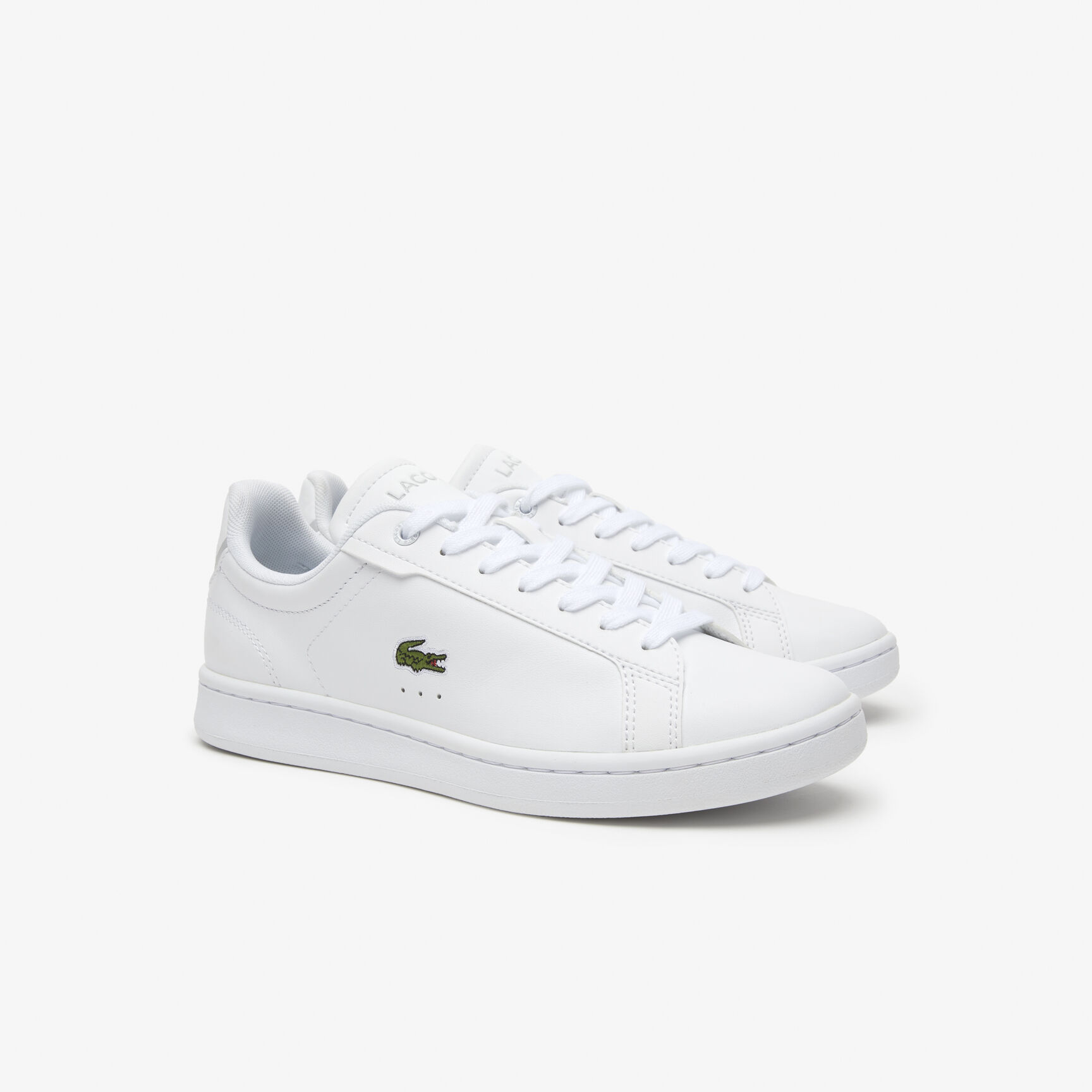 سنيكرز لاكوست كارنابي برو بي ال بنفس اللون جلد نساء Women's Lacoste Carnaby Pro BL Tonal Leather Trainers - 45SFA0083-21G
