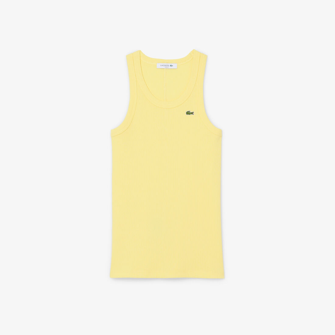 Slim Fit Ribbed Cotton Tank Top - TF5388-00-107