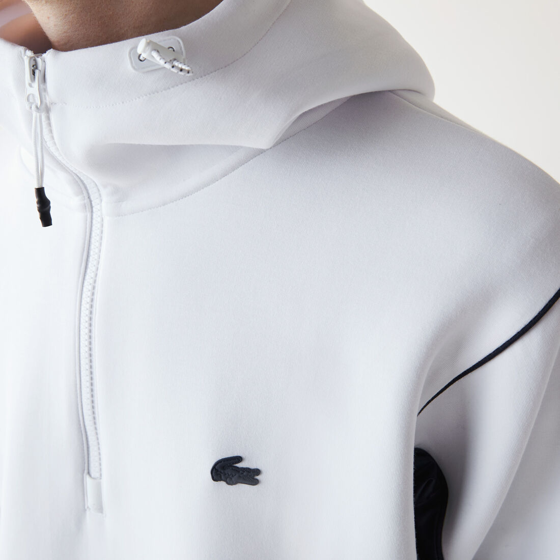 سويت شيرت القطن المرن للرجال مع غطاء رأس وحياكة ثنائية الخامة سويت شيرت القطن المرن للرجال مع غطاء رأس وحياكة ثنائية الخامة