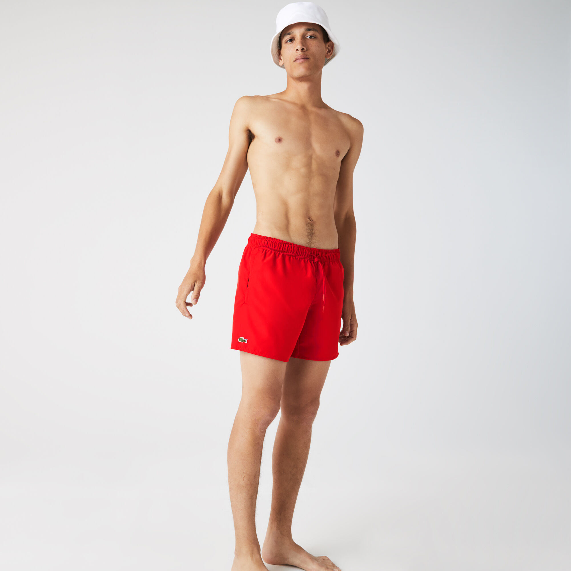 lacoste swim shorts