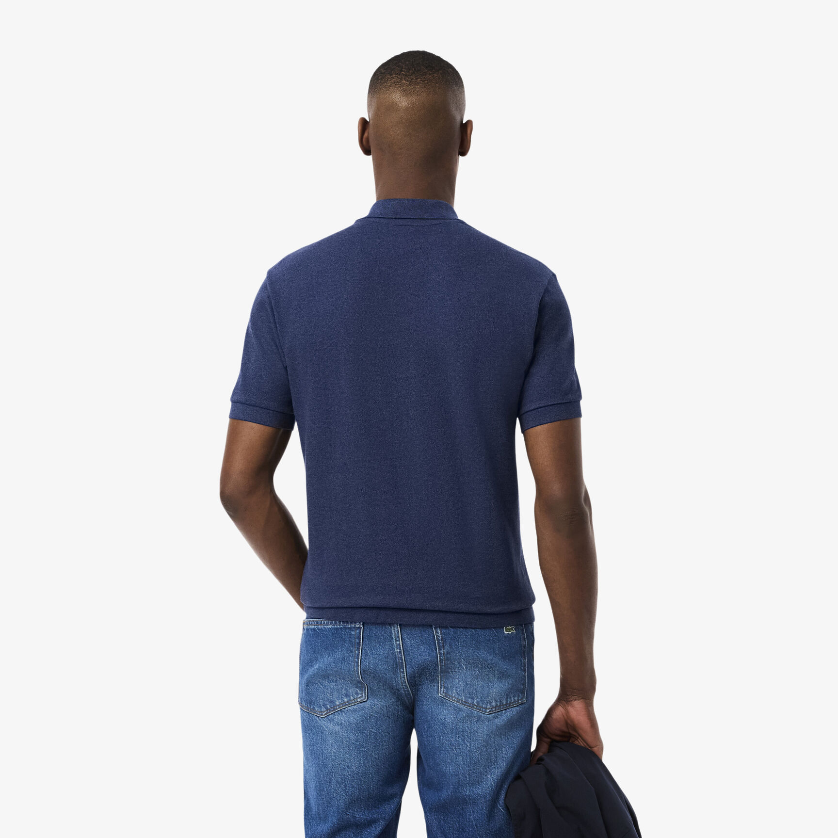 Classic Fit L.12.12 Marl Polo Shirt Classic Fit L.12.12 Marl Polo Shirt - L1264-00-3GF