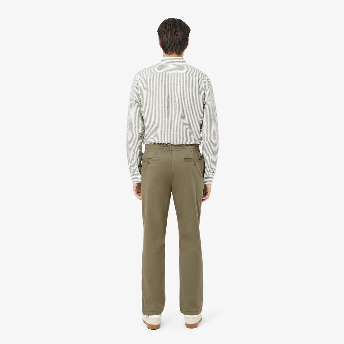 بنطال تشينو من القطن الجبردين بقصّة عادية Regular Fit Cotton Gabardine Chino Pants - XH0062-00-BMY