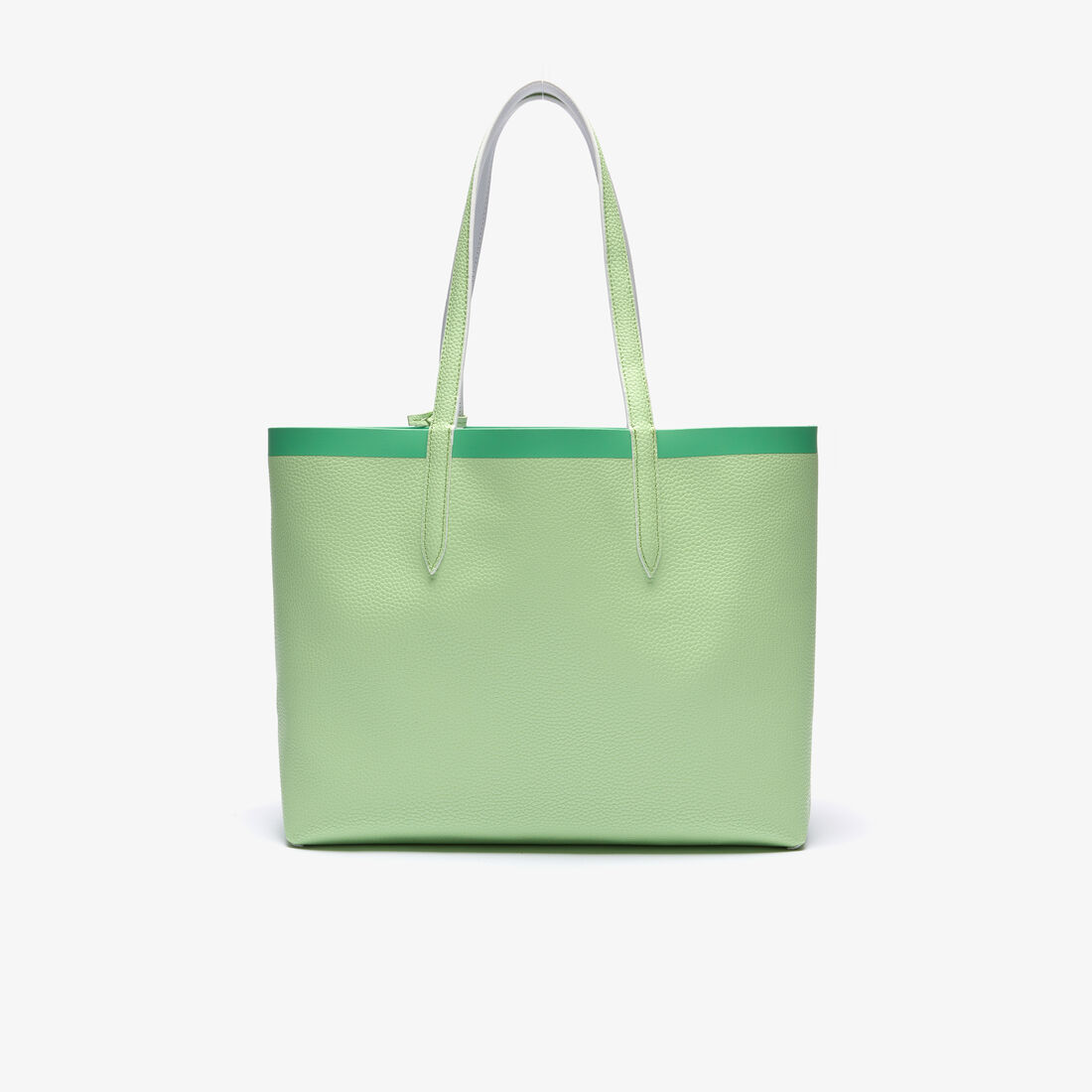 Women's Anna Reversible Contrast Band Coated Canvas Tote Bag Women's Anna Reversible Contrast Band Coated Canvas Tote Bag