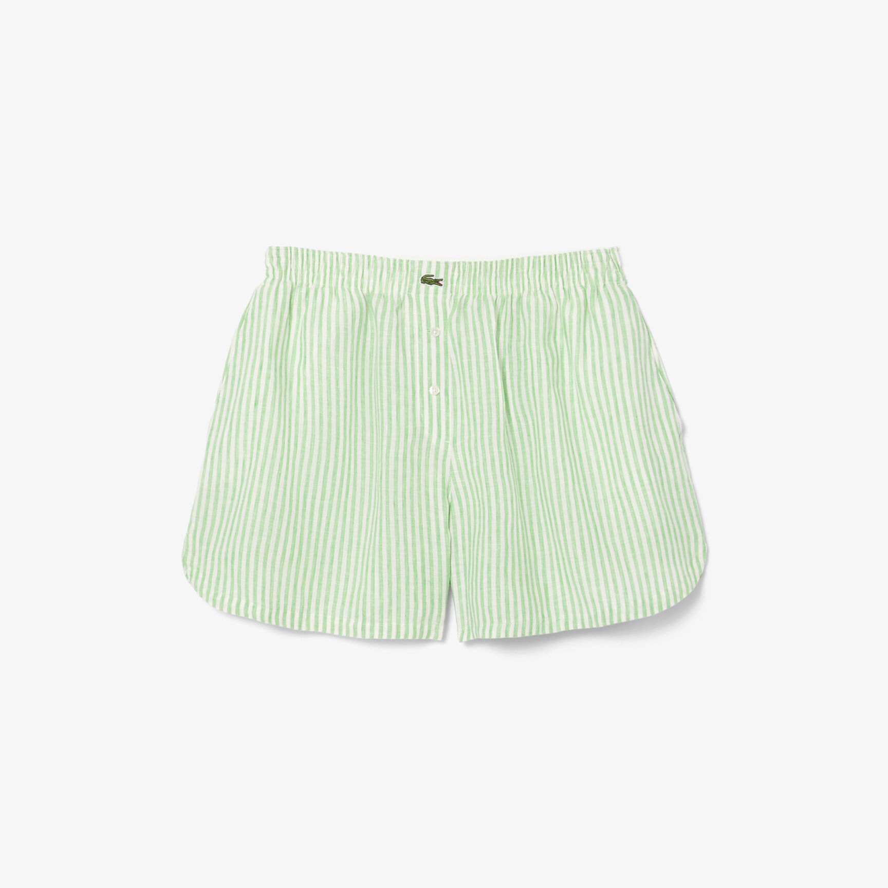 Loose Striped Linen Shorts - FF0226-00-IRB