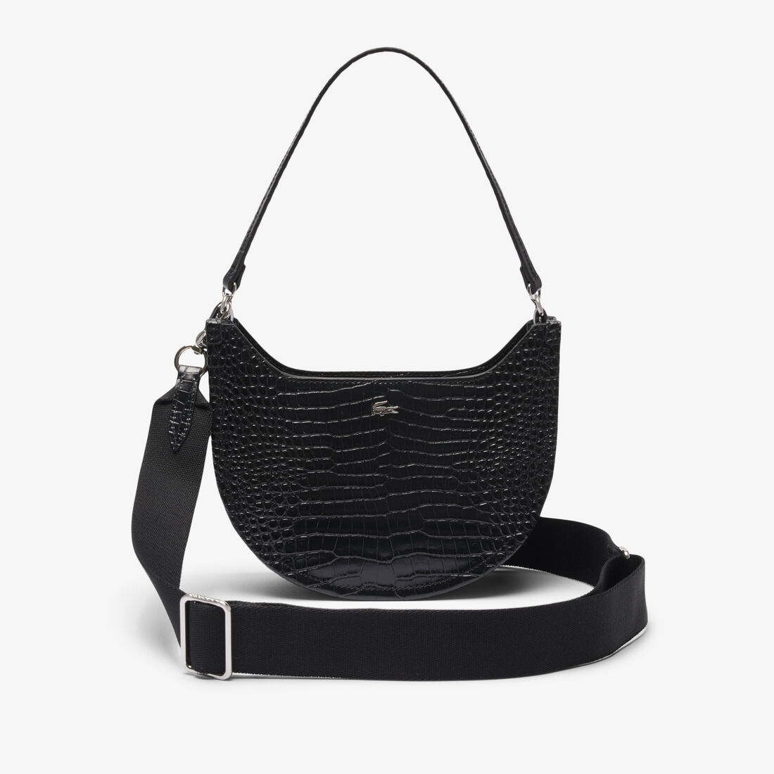 Small Chantaco Embossed Leather Half Moon Bag Small Chantaco Embossed Leather Half Moon Bag - NF4980KL-000