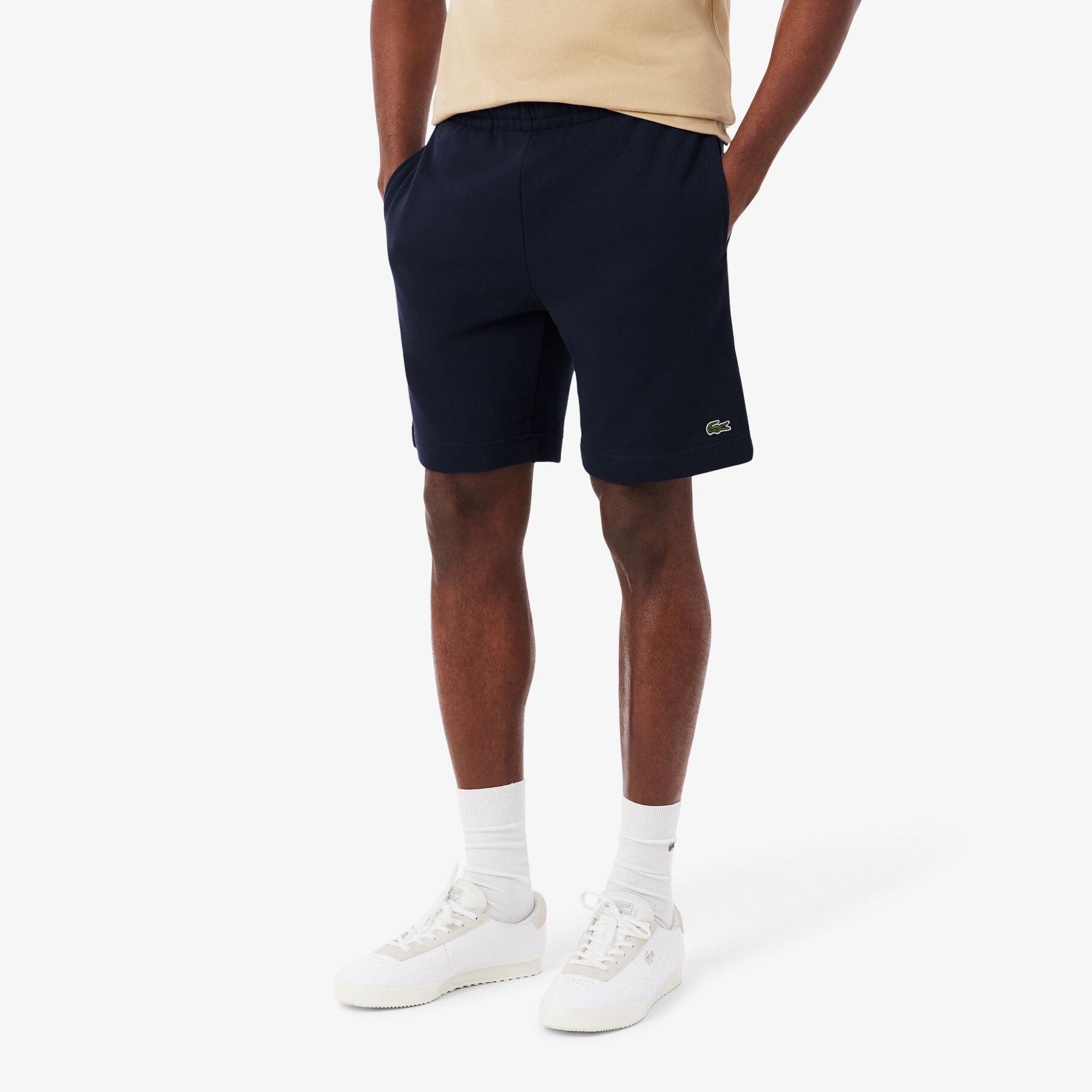 شورت صوف بقصة عادية Regular Fit Fleece Shorts - GH9860-00-166