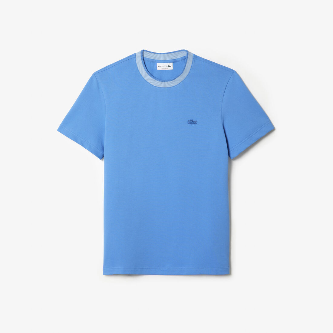 Men's Lacoste Regular Fit Stretch Pique T-shirt Men's Lacoste Regular Fit Stretch Pique T-shirt