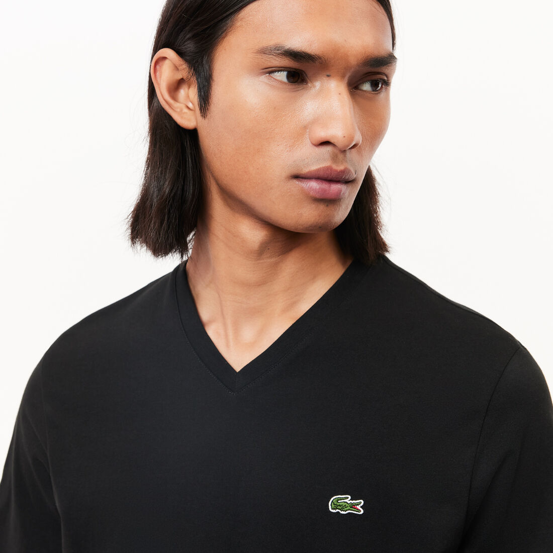 Men's V-neck Cotton T-shirt Men's V-neck Cotton T-shirt - TH2036-00-031