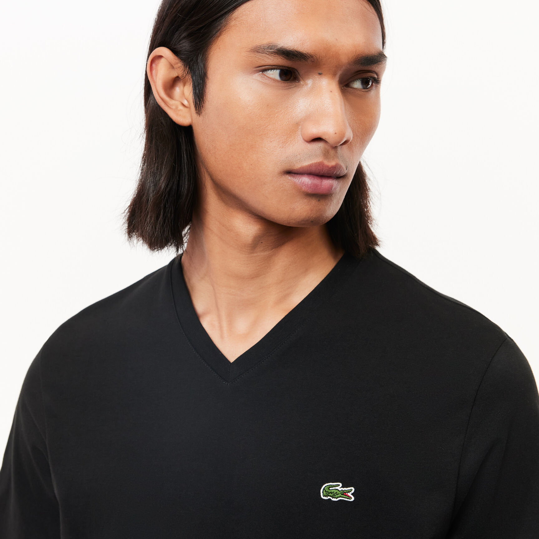 Men's V-neck Cotton T-shirt Men's V-neck Cotton T-shirt - TH2036-00-031