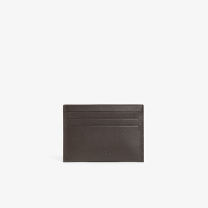 lacoste fg leather card holder