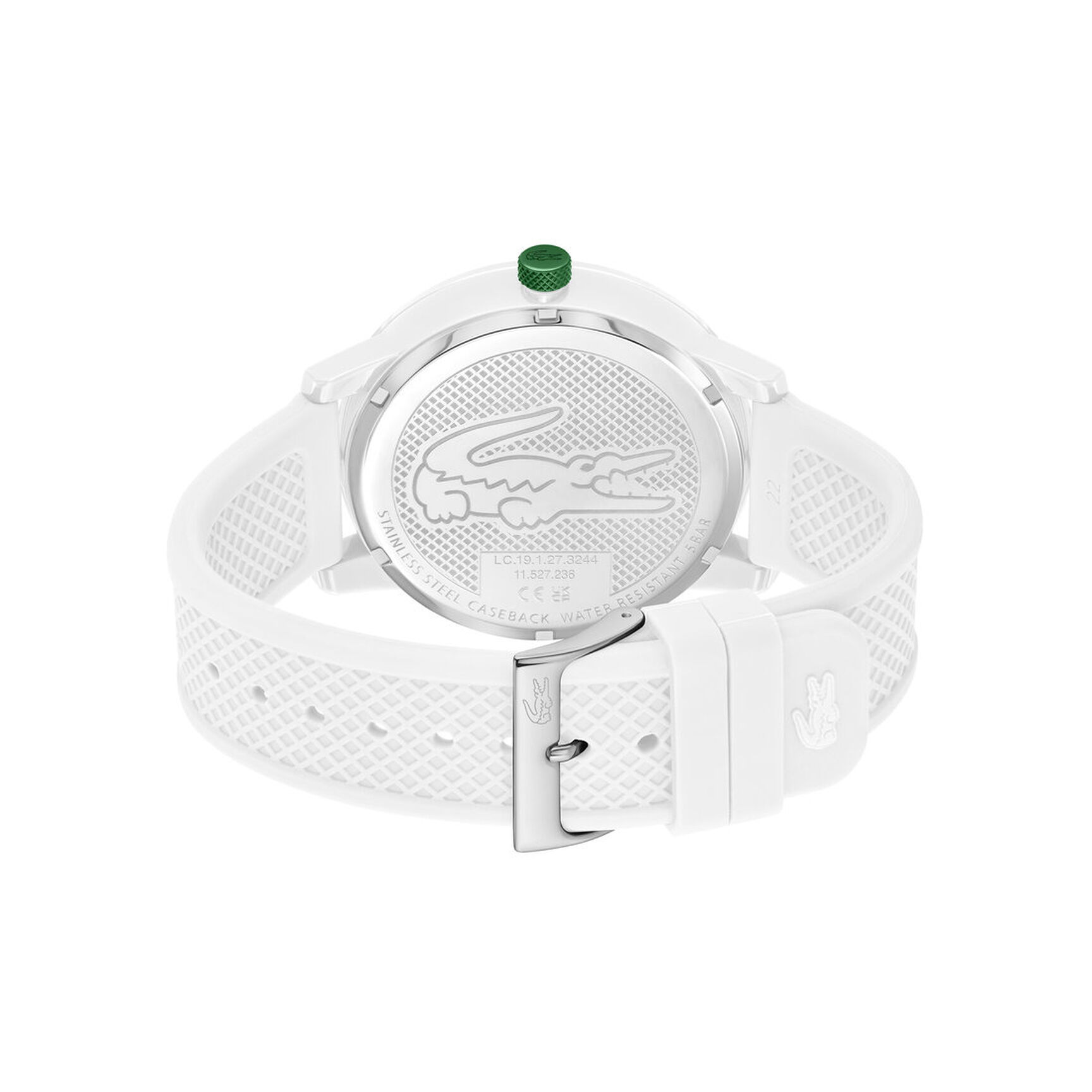 Men Non-metal Watch - 2011315-WHT
