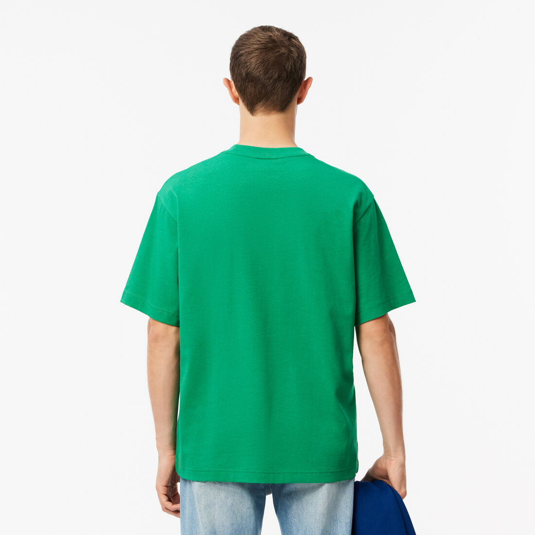 تي شيرت فضفاض من القطن الثقيل المطبوع Loose Fit Jersey Print T-shirt - TH2753-00-LDM