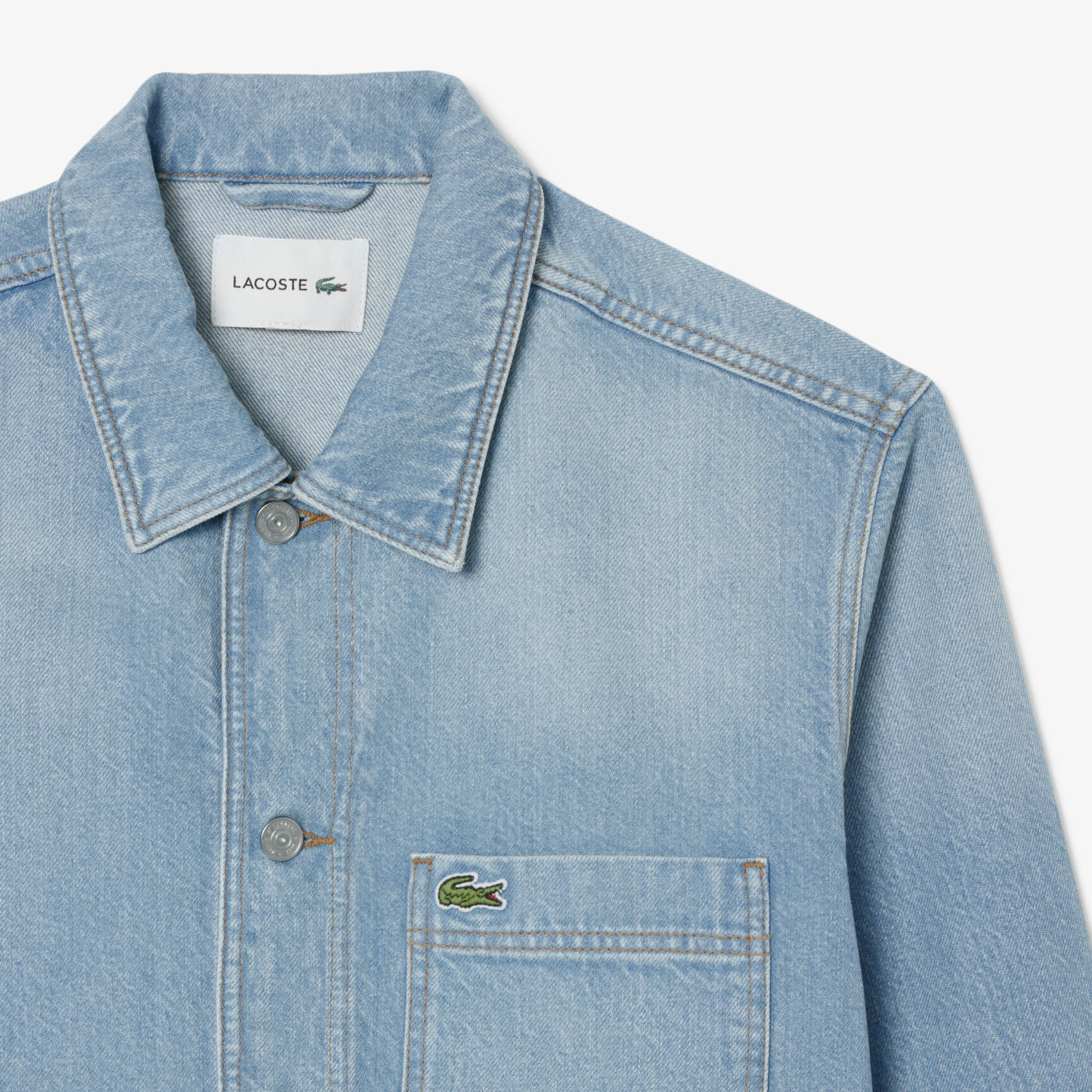 Heavy Cotton Denim Overshirt Jacket Heavy Cotton Denim Overshirt Jacket - CH9222-00-MKU