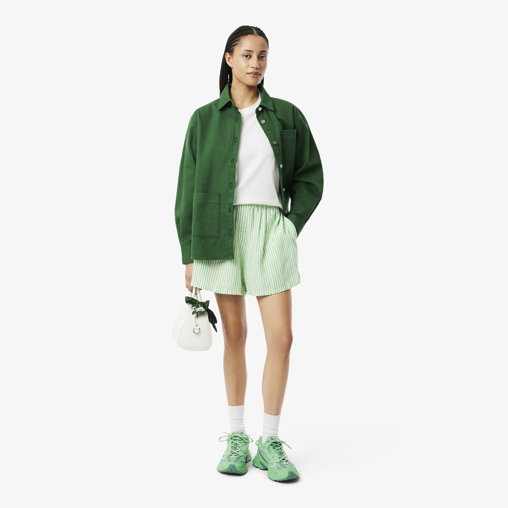 Crocodile Print Jersey T-shirt - TF9596-00-001