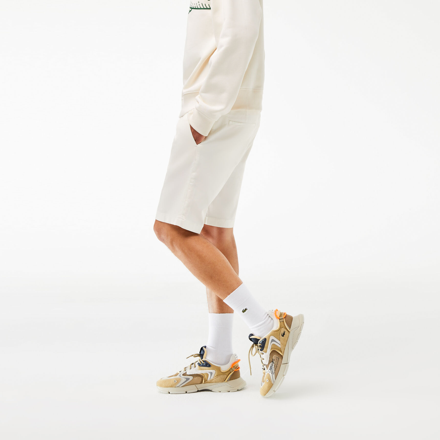 Men's Slim Fit Stretch Cotton Bermuda Shorts lacoste men s slim fit stretch cotton bermuda shorts