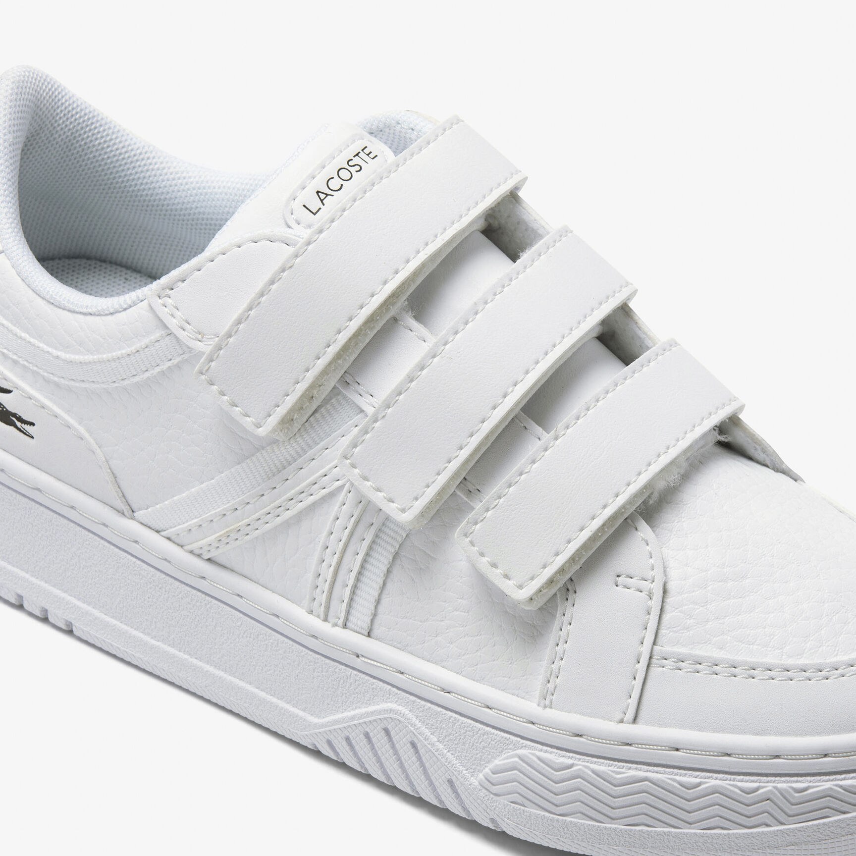 Children's Lacoste L001 Synthetic Trainers - 45SUC0010-21G