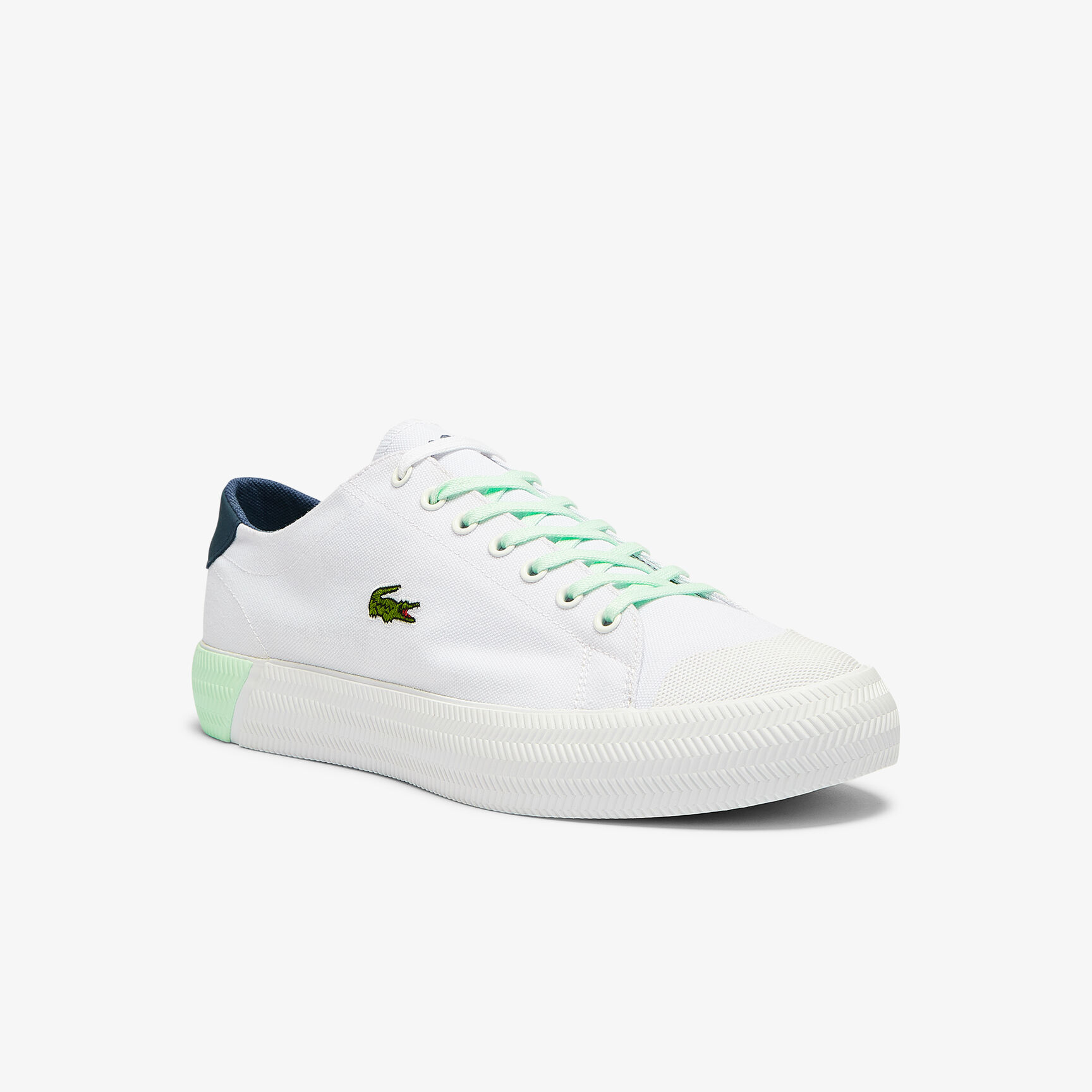 Men's Gripshot Canvas and Leather Plimsolls Men's Gripshot Canvas and Leather Plimsolls