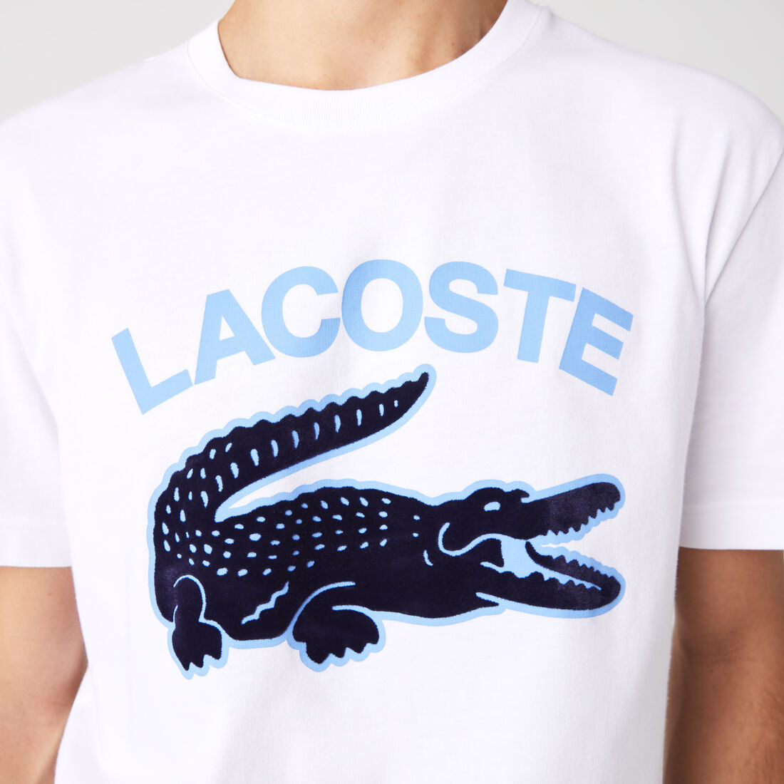 Men's Lacoste Regular Fit XL Crocodile Print T-shirt Men's Lacoste Regular Fit XL Crocodile Print T-shirt