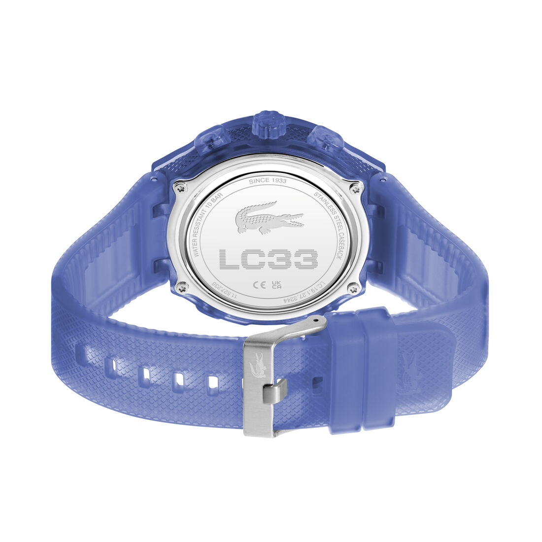 L33 Silicone Strap Watch L33 Silicone Strap Watch - 2011429-BLUE