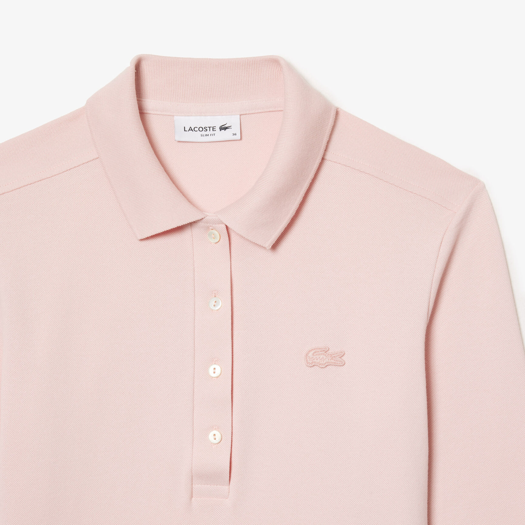 Women's Slim fit Stretch Pique Lacoste Polo Shirt Women's Slim fit Stretch Pique Lacoste Polo Shirt - PF5464-00-ADY