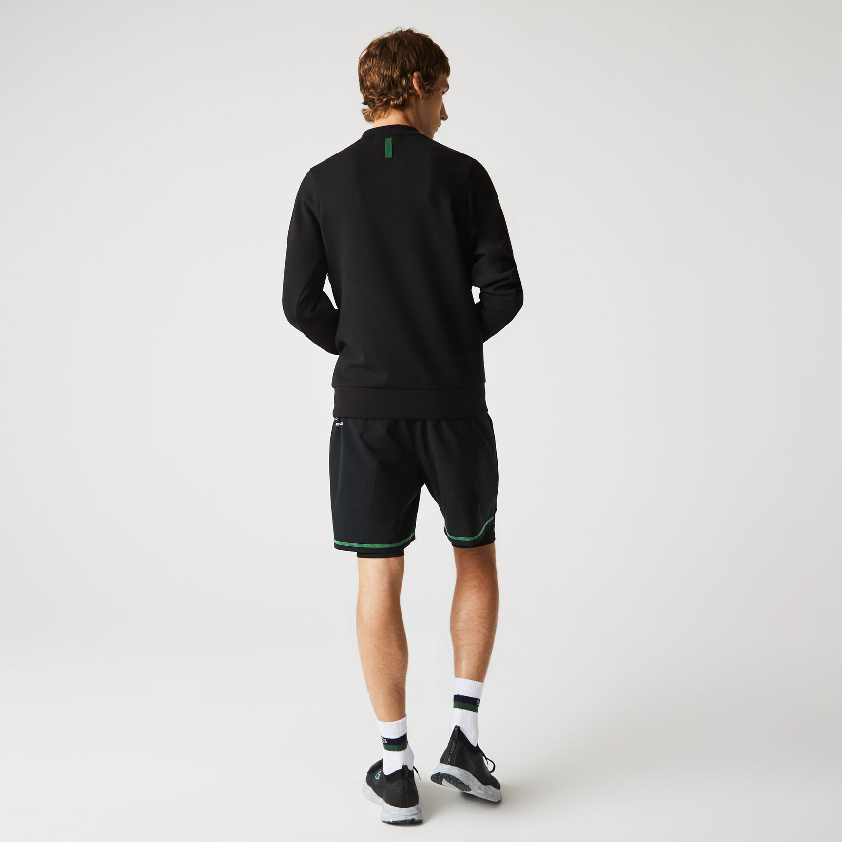 Men’s Crew Neck Oversized Crocodile Cotton Blend Sweatshirt Men’s Crew Neck Oversized Crocodile Cotton Blend Sweatshirt